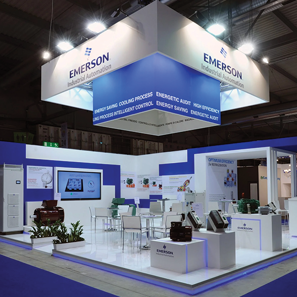 Emerson exhibition stand